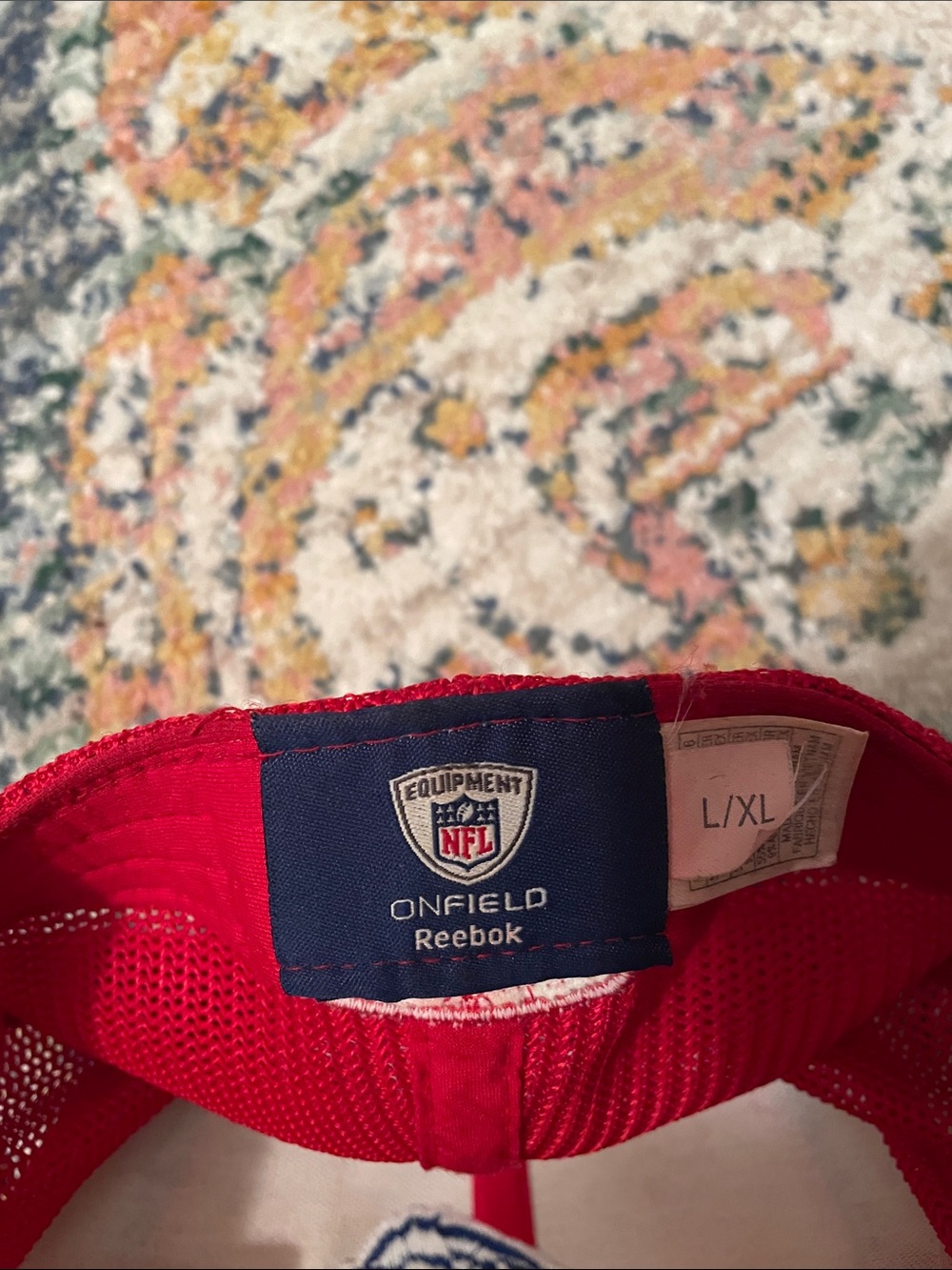 Buffalo Bills Reebok Hat Red - Picture 6 of 6